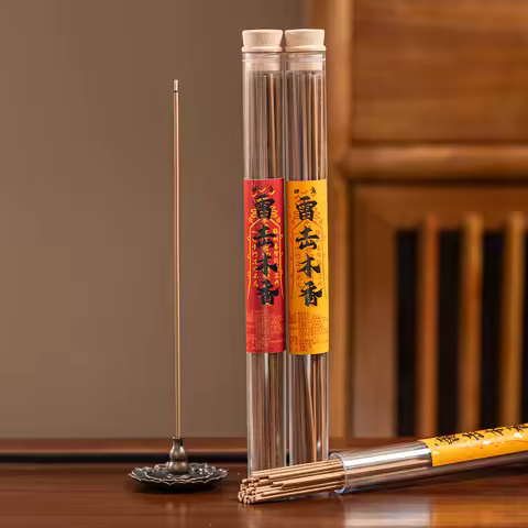 20g Thunderbolt Agarwood Incense 21cm Square Incense Stick for Study Room, Living Room, Indoor Aroma