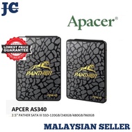 APACER AS340 2.5" SSD PANTHER SATA III SOLID STATE DRIVES ULTRA FAST