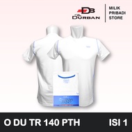 KATUN Durban Sport DU TR 140 Men's T-shirt White round neck collar cotton spandex material