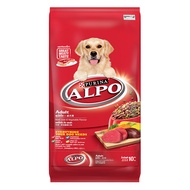 SuperSales - X1 ชิ้น - อัลโป ระดับพรีเมี่ยม อาหารสุนัข รสเนื้อและตับ 10กิโลกรัม ส่งไว อย่ารอช้า -[ร้
