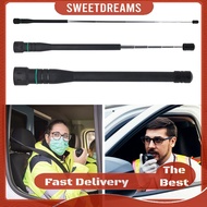 Telescopic Dual Band Antenna 144/430MHz Dual Band Walkie Talkie Radio Antenna for Two Way Radio VX-3
