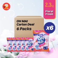 OH MAI Laundry Powder Detergent - Floral Fresh (2.3kg)