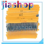 1/4W 30 Resistance Kind 1% Metal Film Resistor Assorted Kit Each 20 Total 600pcs 47Ω/220Ω/1K/10K/47K