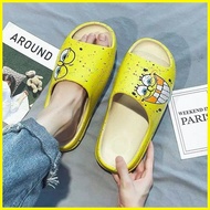 ✤ ✓ ♧ Unisex Shein Trend Tiktok Slippers Kaws Yeezy Slides Style Couple Slipper Fashion Korean