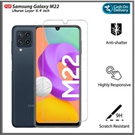 Mondi Store Tempered Glass Samsung M22 4G F22 4G Anti-Scratch Glass/ Screen Protector