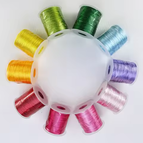 1.5mm/2mm/2.5mm Nylon Lanyard Cord Thread Chinese Knot Braided Macrame Silk Cord Bracelet String DIY