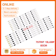 หลอด แบ๊คไล้ค LED TV SAMSUNG ซัมซุง รุ่น UA40F5000ARXXR UA40F5000R UA40F5500 UA40F6400 ยาว 83CM อะไห