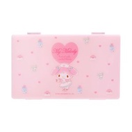 SANRIO - My Melody 日版 長款 口罩盒 分格 口罩 塑膠 收納盒 防疫 抗菌 美樂蒂