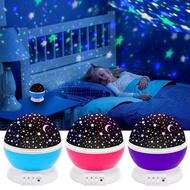 Romantic LED Star Light Starry Night Sky Galaxy Projector Lamp Bedroom Universe Hiasan Lampu Raya Bu