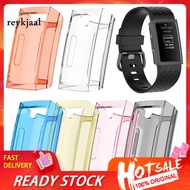 ♩re Ultra-thin Precise Soft TPU Screen Protective Case Cover for Fitbit Charge 3