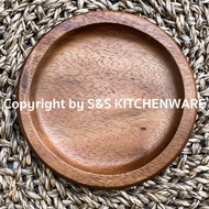 Large Coaster Size 4.5" by BG WOOD STUDIO