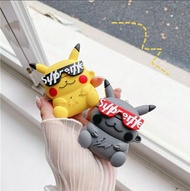 Airpods/airpod pro藍牙耳機保護套/保護殼 第一代，第二代通用   #apple#ipad#earphone#nike#adidas#pokemon#比卡超