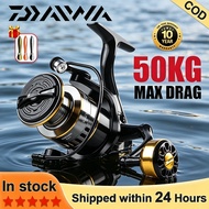 DAIWA Fishing Reel Spinning Reel BC 5.2:1 Full Metal Spool Fishing Reel Mesin Pancing Murah Braking