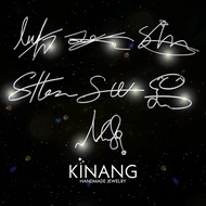 Kinang: "ENHYPEN Signature" Necklace (Heeseung, Jay, Jake, Sunghoon, Sunoo, Jungwon and Ni-ki, HYBE)