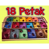 Gold Colour Multi Cavity Brownie Pan 2-in-1 Cake Loyang Petak Brownies Tray Mold Mould with Cutter