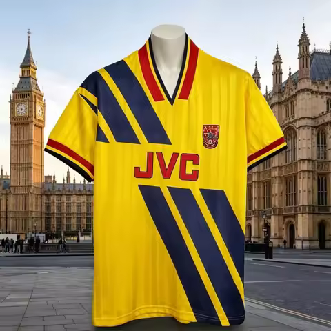 Arsenal Retro Fan Concept Football Jersey Print Quick Dry Casual Daily Sports Men's Short Sleeved T-