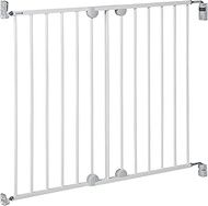 Safety 1st Wall Fix Stair Gate - Adjustable Metal Safety Gate - Adjustable Size from 62cm to 102cm -