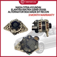 Naza Citra Hyundai Elantra Matrix (1999-2009) Alternator 90a Made By Recon 3 Month Warranty