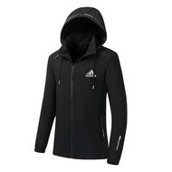 Adidas Originals Women's ( Plus Size) Climawarm Adjustable Hooded Jacket