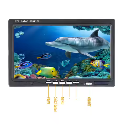 7" Inch Underwater Fishing Video only Screen