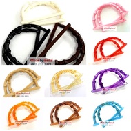 Plastic Bag Handle D Bamboo Pattern (40361)