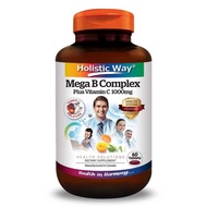 Holistic Way Mega B Complex Plus Vitamin C 1000mg