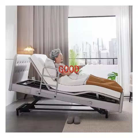 Home care bed rail for elderly care product electric hospital bed for home Electric adjustable beds 