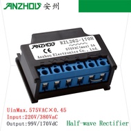 ANZHOU,RZL262-170H,575VAC5A,RECTIFIER,AC220V/380V,99V/170VDC-Brakes POWER UNIT,6-Pole Half-wave Rect