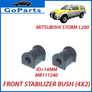 MITSUBISHI STORM L200 (4X2) FRONT STABILIZER BUSH MB111240