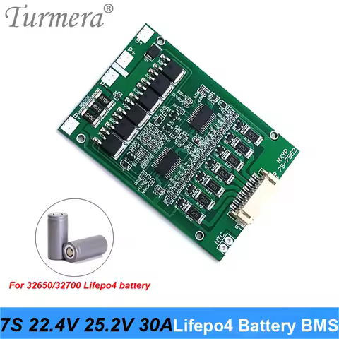 1S 2S 4S 7S 3.2V 12.8V 32700 Lifepo4 BMS lithium iron Battery Protection Board for 32650 32700 lifep