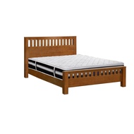 [特價]IHouse-激厚 全實木床架+舒適獨立筒床墊 單大3.5尺