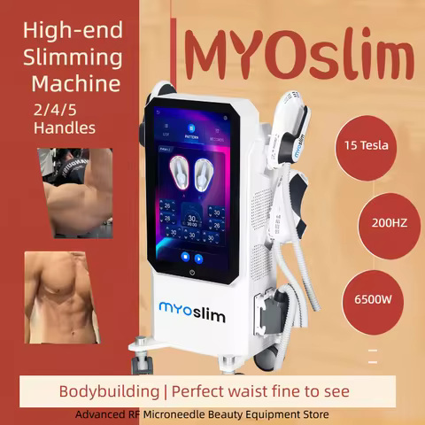 Professional EMS RF 15 Tesla 6500W Machine EMS Body Sculpting Machine EMS Fat Burning EMS Body Slimm