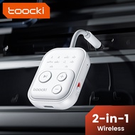 Toocki 2 In 1 Bluetooth-compatible 5.2 Audio Receiver Transmitter 3.5MM AUX With Mic Stereo Music Wi
