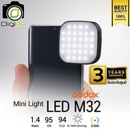 Godox LED M32 Portable Mini Light for Mobile Phones - 3-Year Warranty White Universal Plug