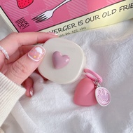 ins love For Soundcore R50i NC / K20i / R60i NC / R50i case with keychian &Silicone Earphone Cover F