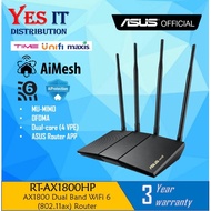 ASUS RT-AX1800HP Dual Band WiFi 6 (802.11ax) Router (REPLACED ASUS RT-AX55 & RT-AX55W)