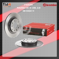 Brembo จานเบรคหลัง UV coated discs Mazda CX3 1500D 2000 08 D222 11