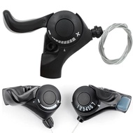 Universal 18/21-Speed Bicycle Split Dial Mountain Bike Derailleur Speed Regulator 6/7-Speed Deraille