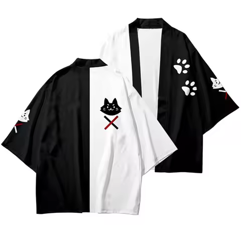 Virtual Anchor Daijin Hololive Kimono Cloak 3D Digital Printing Cosplay Cardigan Taoist Robe Female