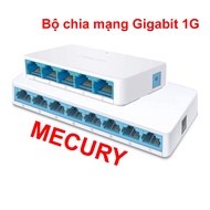Mercury Switch 5 Port/8 Port Gigabit 1G: Super Speed Connection, Maximum Lan Efficiency
