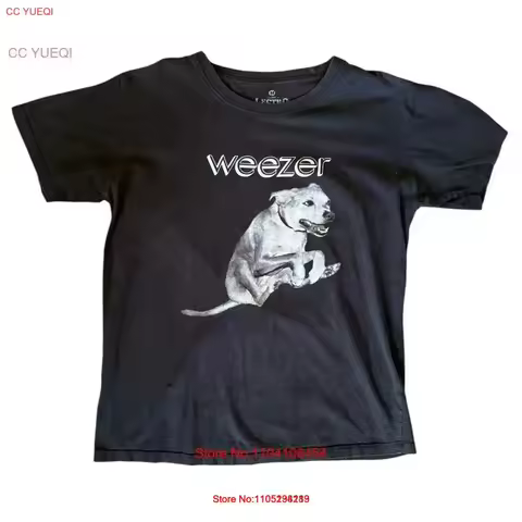 Weezer Raditude Dog T Shirt Men s Size Medium Black Y2K Rare vintage Washed streetwear designer clot