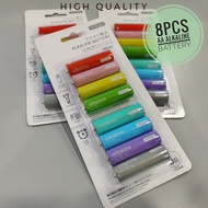 AA/AAA BATTERY ALKALINE LONG LASTING BATTERY 8PCS/PACK