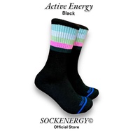 KATUN Sock Energy Active Energy Swwet Glory Black- Material Cotton, One Size Adult ft