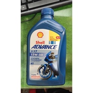 [ORIGINAL] SHELL ADVANCE 4T AX7 - 15W-50 / 10W-40 (1 Litre)