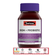 Swisse Iron + Probiotic 30 Tablets