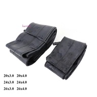 HARRIETT Beach Bicycle Tube, 20x3.0 20x4.0 24x3.0 24x4.0 Bike Inner Tube, Mountain Bike Butyl Rubber