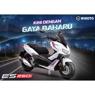 WMoto ES250 i Motor Baru es 250