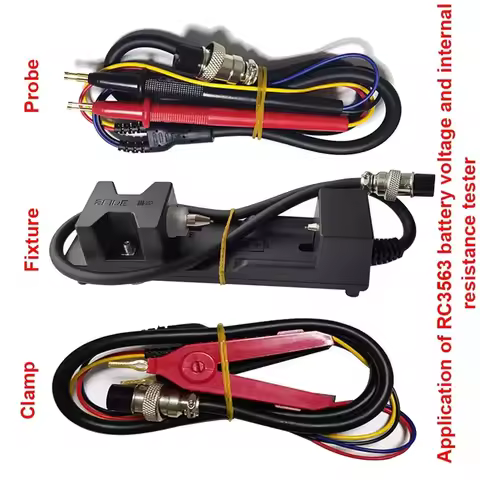 Rc3563 Battery Tester Cable 18650 Battery Voltage Internal Resistance Tester High Precision Ac Resis