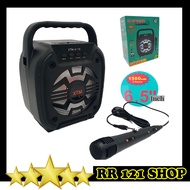 Speaker Bluetooth Portabel XTM-6118 Series 6"5 inc Xtra Bass Sound Free Microphone/Fm Radio/Usb/TF C