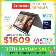 【Free MS Office】Lenovo Yoga 7 2-in-1 16IML9 | 83DL000JSB | 16" FHD+ | Intel Ultra 7 155U | 16GB/1TB SSD | Win11 | 2Y